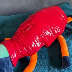 Dog puffy jacket vest